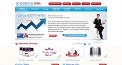Desktop Screenshot of do-business-in-china.com